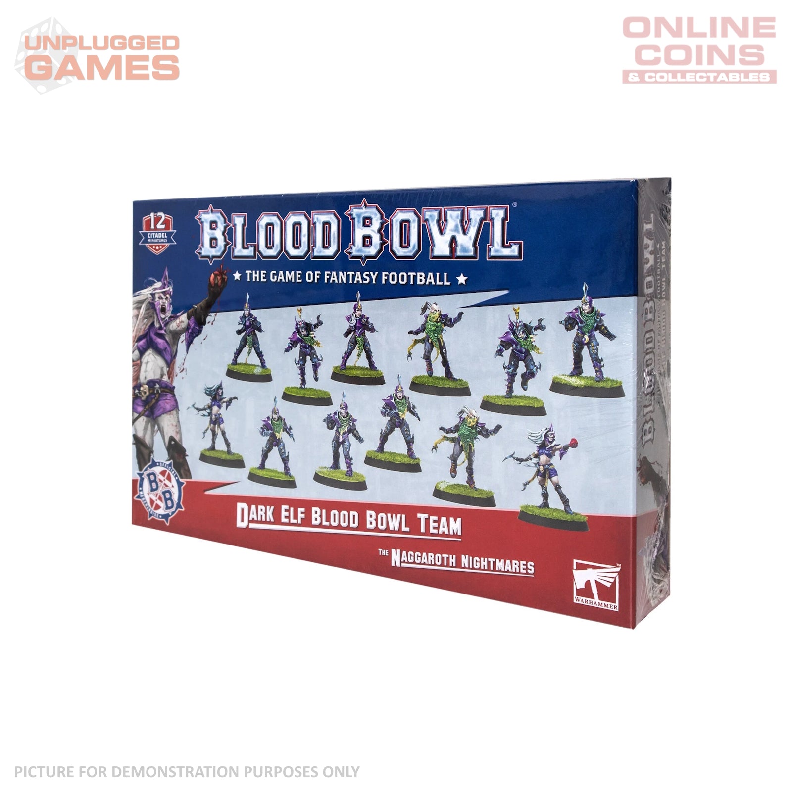 Blood Bowl - Dark Elf Blood Bowl Team